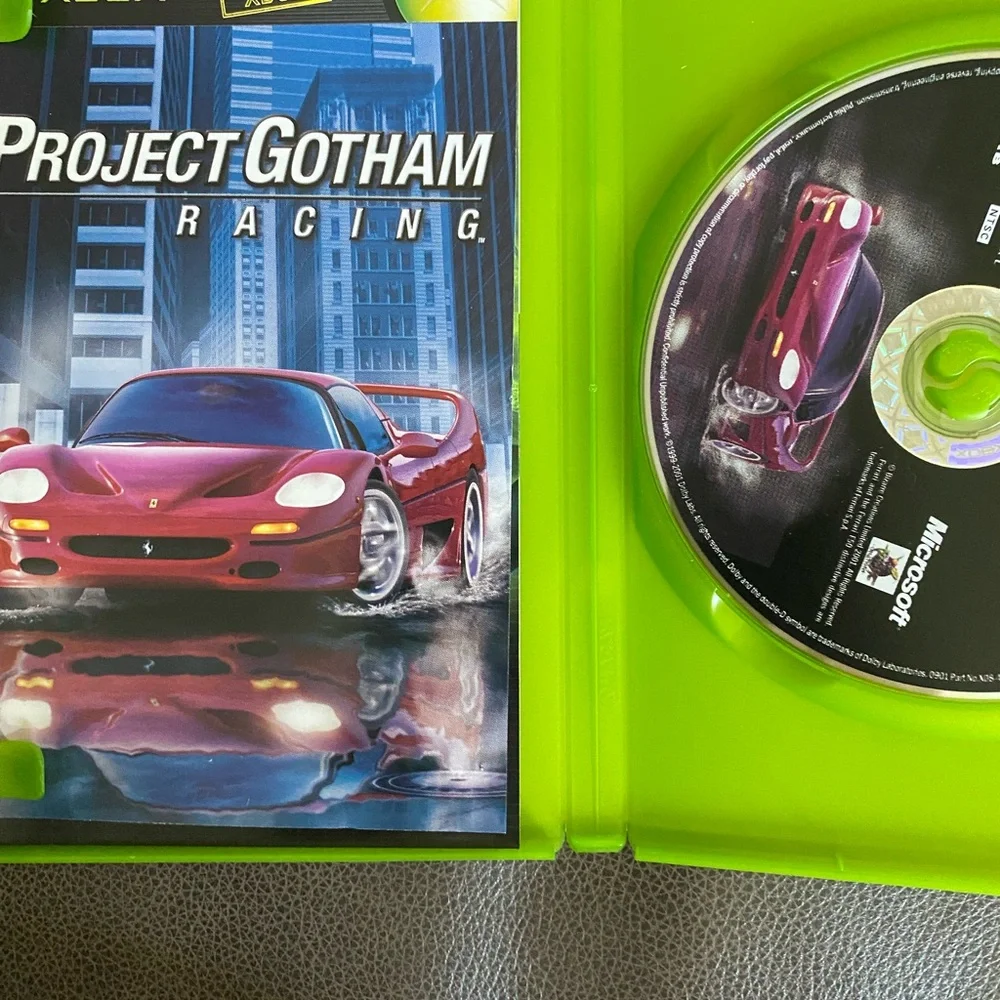 Project Gotham Racing (Microsoft Xbox, 2001)